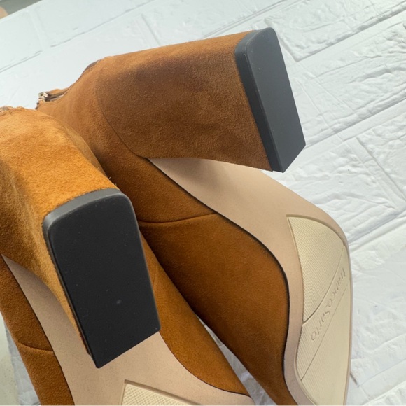 Franco Sarto Women's Venture Bootie In Whisky Color Size 6 - Picture 8 of 16